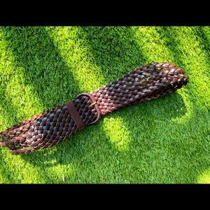 🔥L Target woven fashion belt